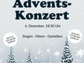 Adventliches Konzert von Posaunenchor und Liederkranz