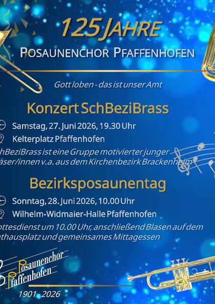 Bezirksbl&auml;sertag