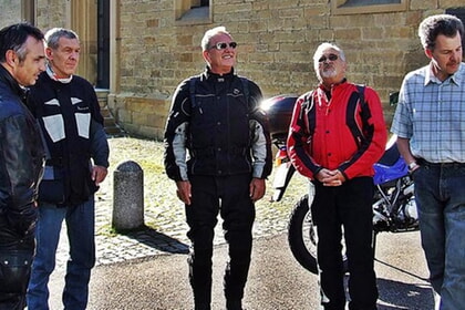 Motorradfahrer Gottesdienst
