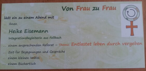 Von Frau zu Frau 11/2023