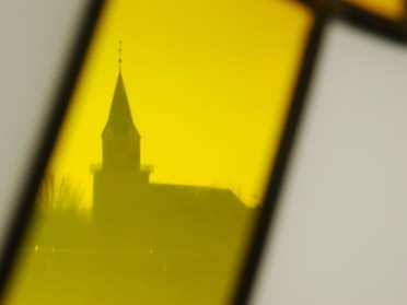 Mauritiuskirche - Blick vom Gemeindehaus